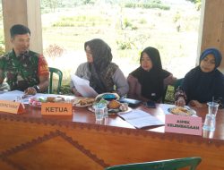 Babinsa Hadiri Pelatihan Kader Posyandu Tentang Sosialisasi Desa Sehat